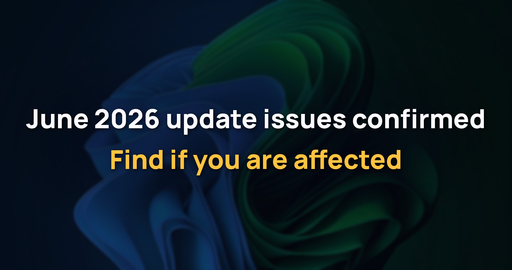 Microsoft potwierdza problemy w aktualizacji Windows 11 KB5094126 z czerwca 2026