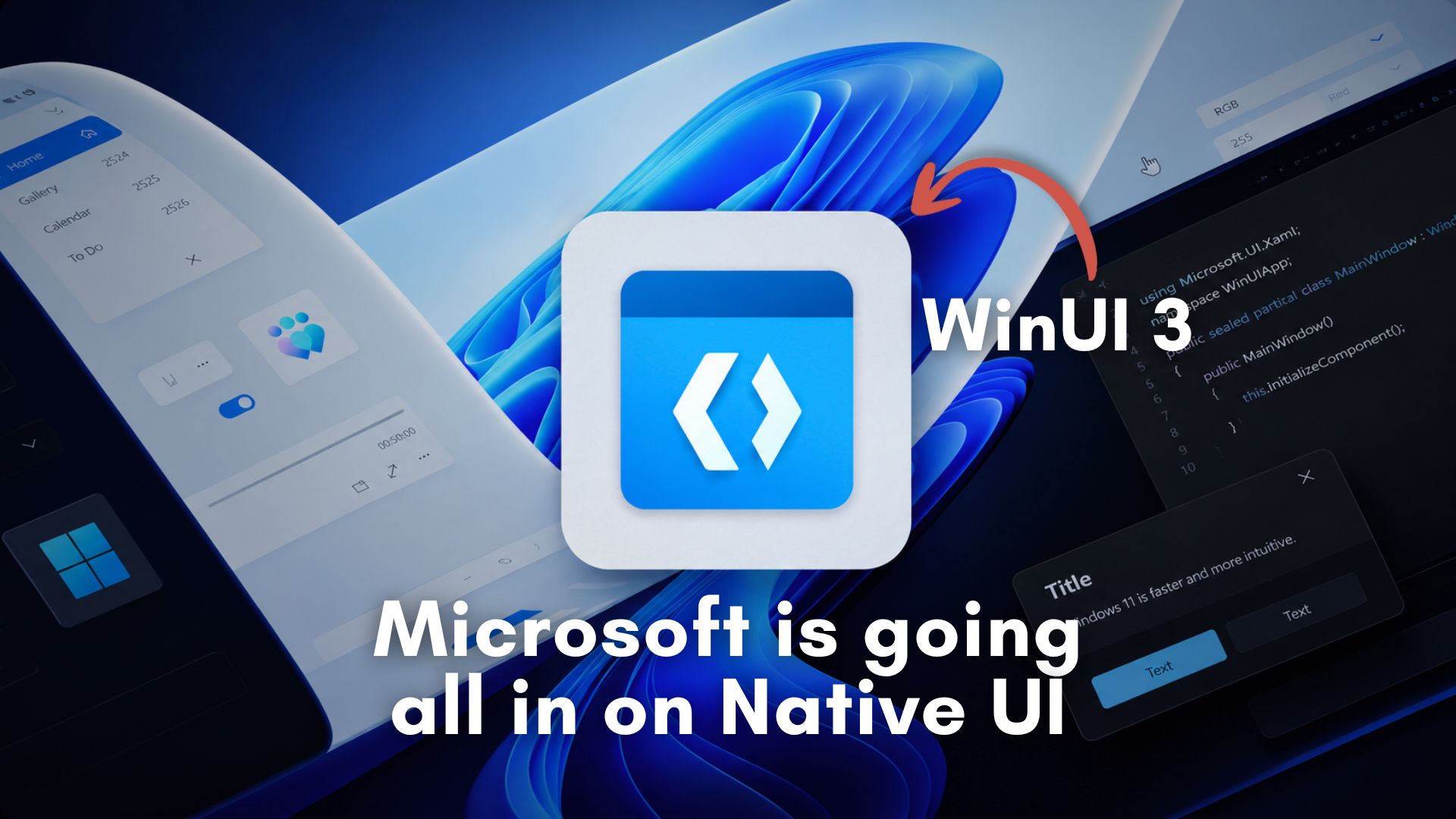 Microsoft is prioritizing native WinUI 3 over web wrappers