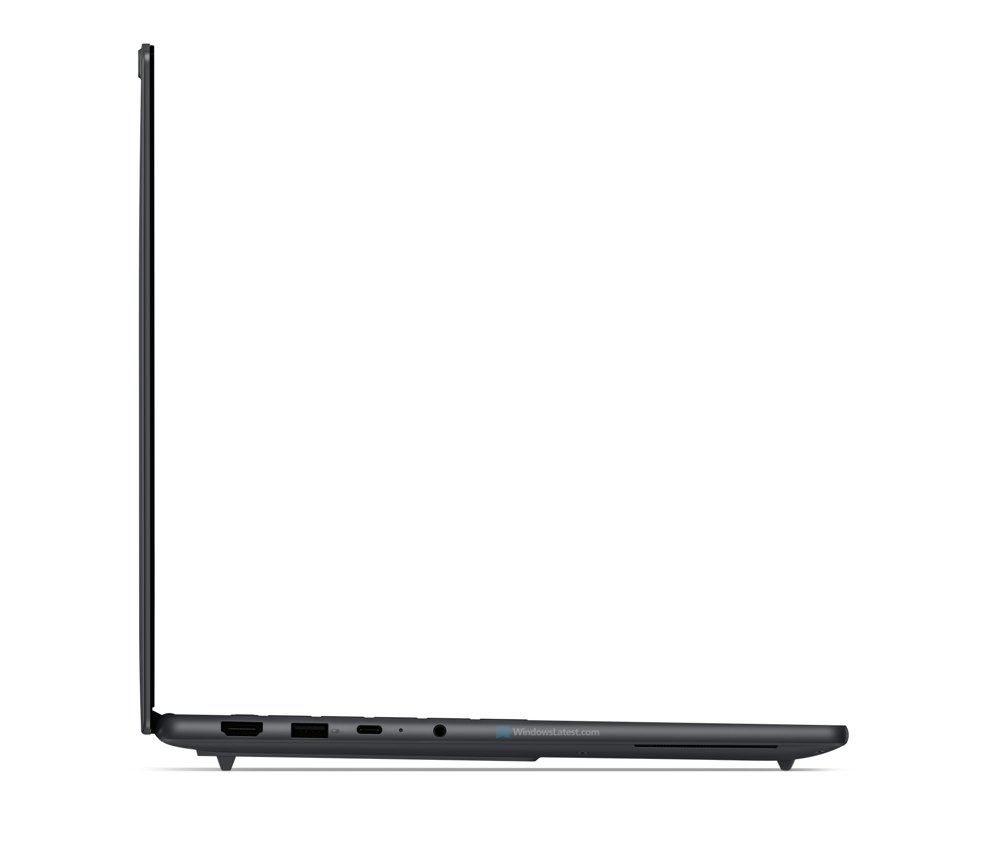 Puertos del lado izquierdo del Lenovo Yoga Pro 9n