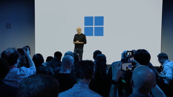 MS said agent 100 times at its big Windows event, and Windows 11 just three times