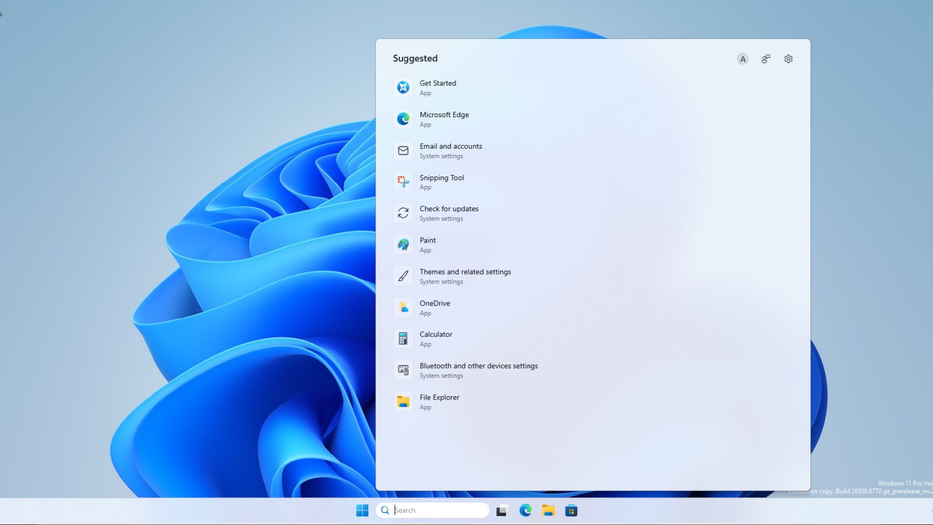 New Windows 11 Search