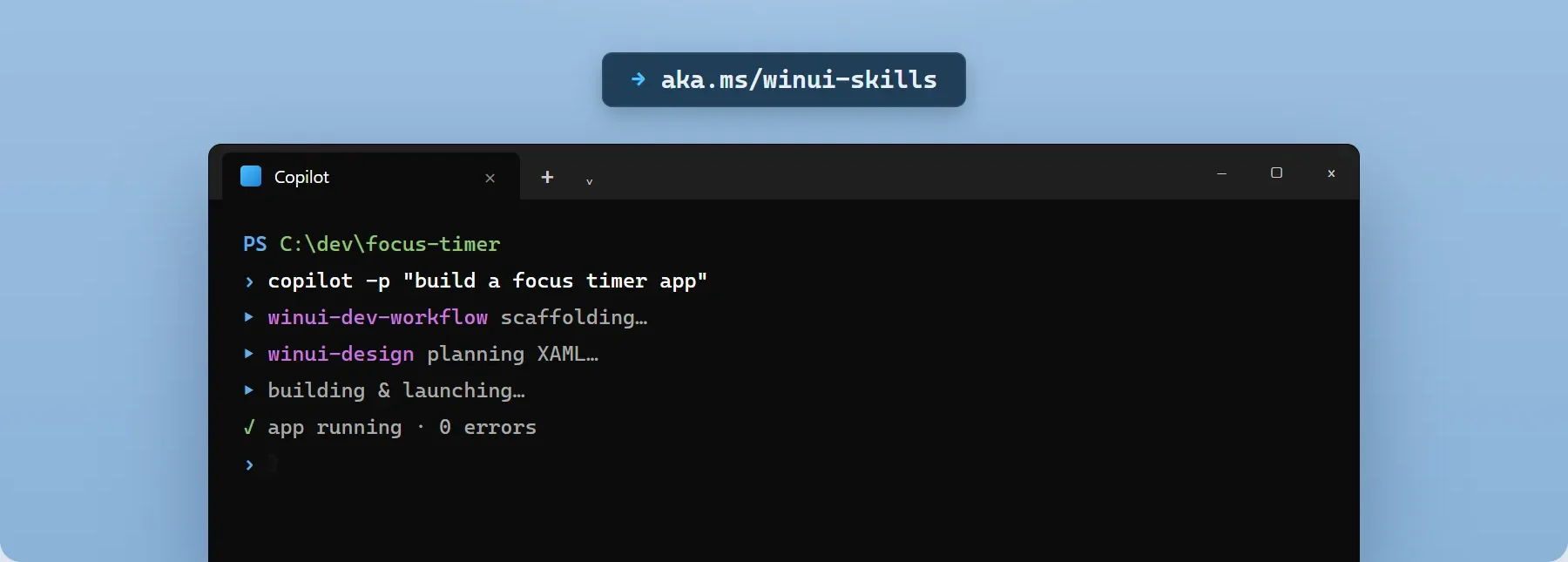 MS introduced AI tools to help developers create WinUI 3 apps