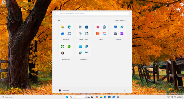 Start menu displaying only All apps with Recent and Pinned disabled