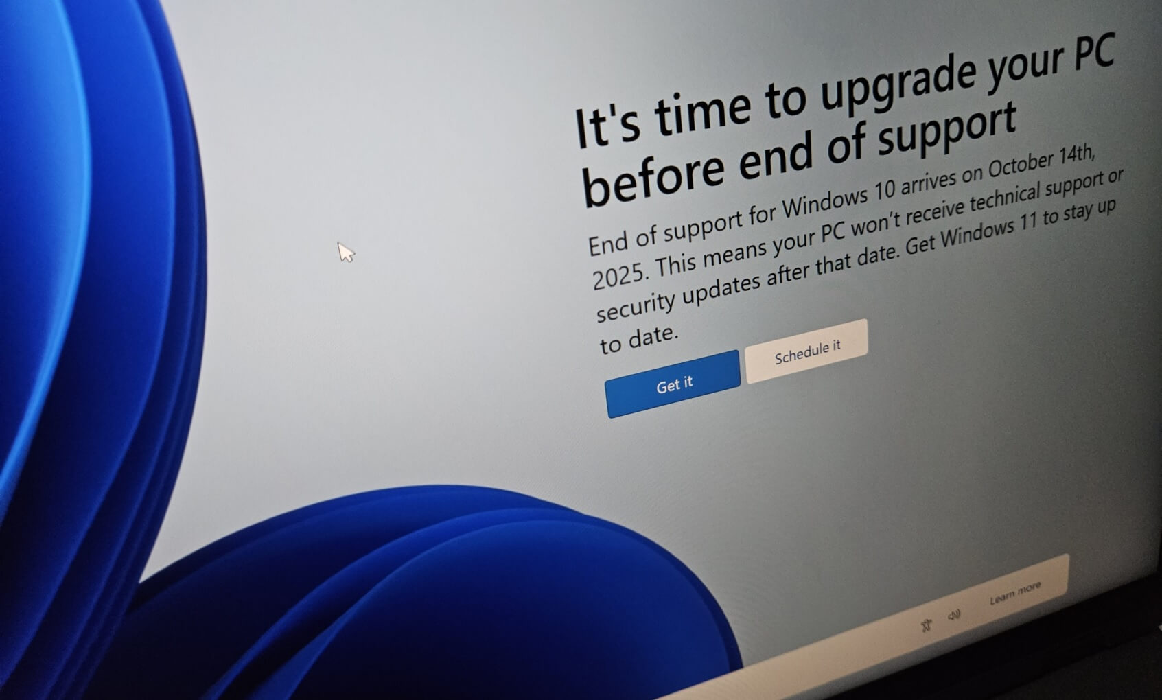 Windows 10 지원 종료