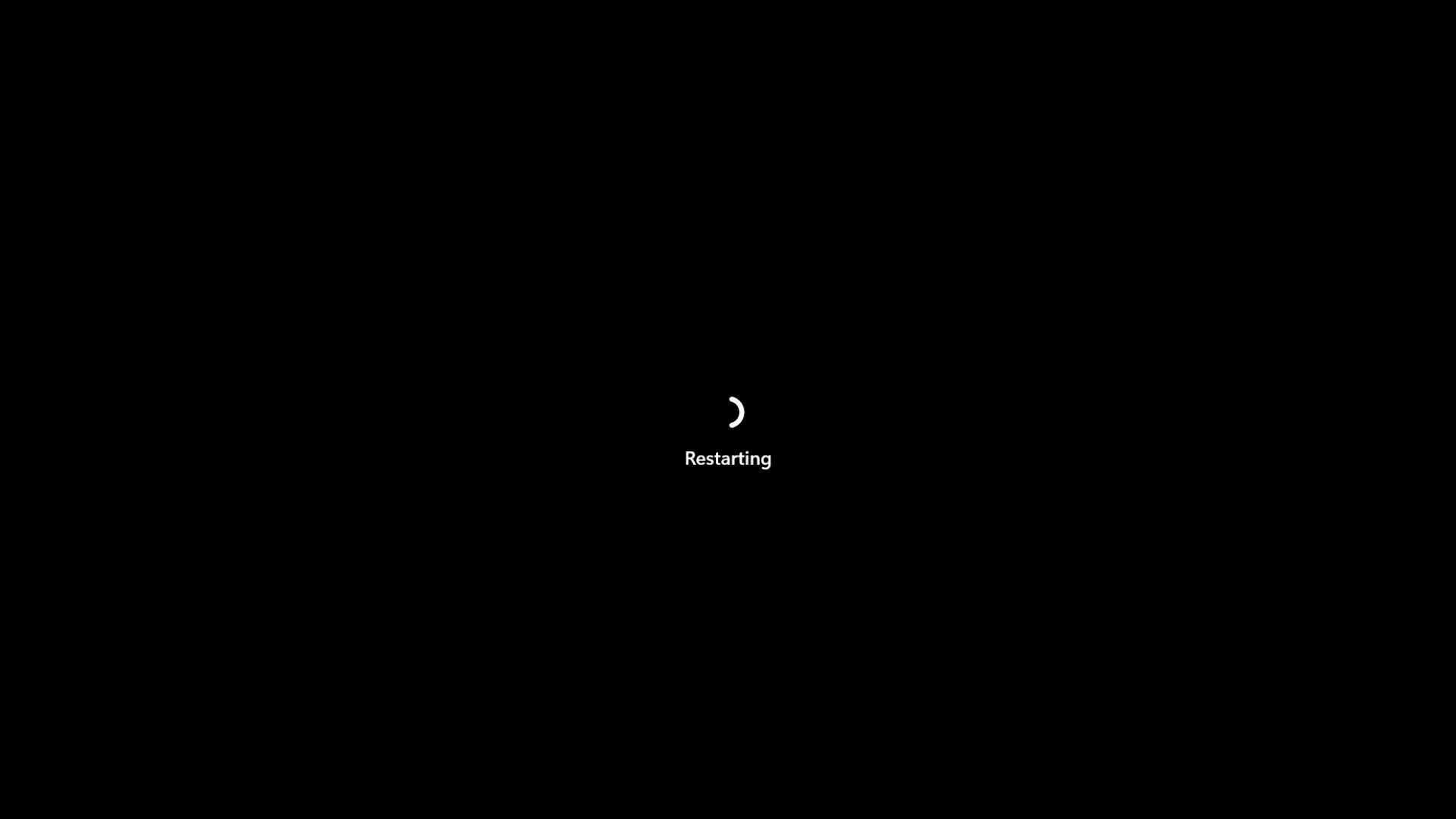 Restarting a Windows 11 PC