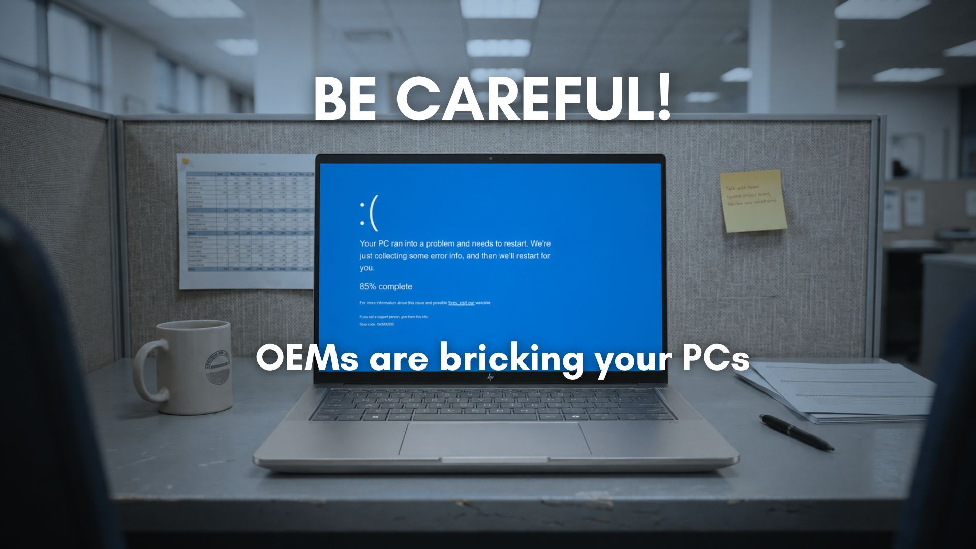 Não é a Microsoft, mas os OEMs estão silenciosamente inutilizando PCs com Windows 11, saiba o que você precisa saber