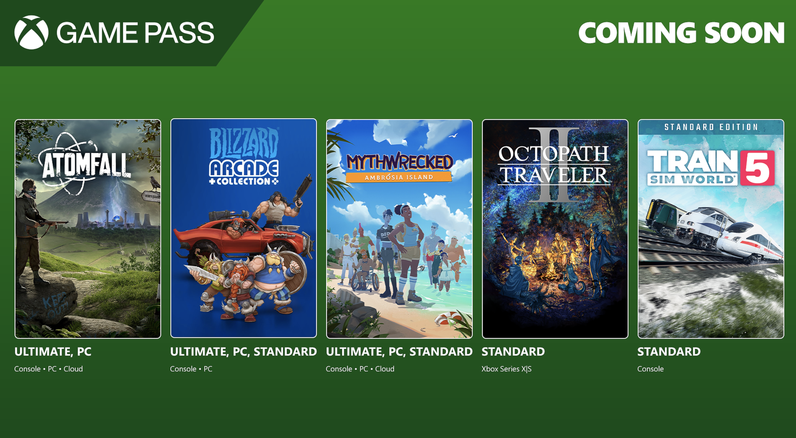 Game Pass additions for March 2025