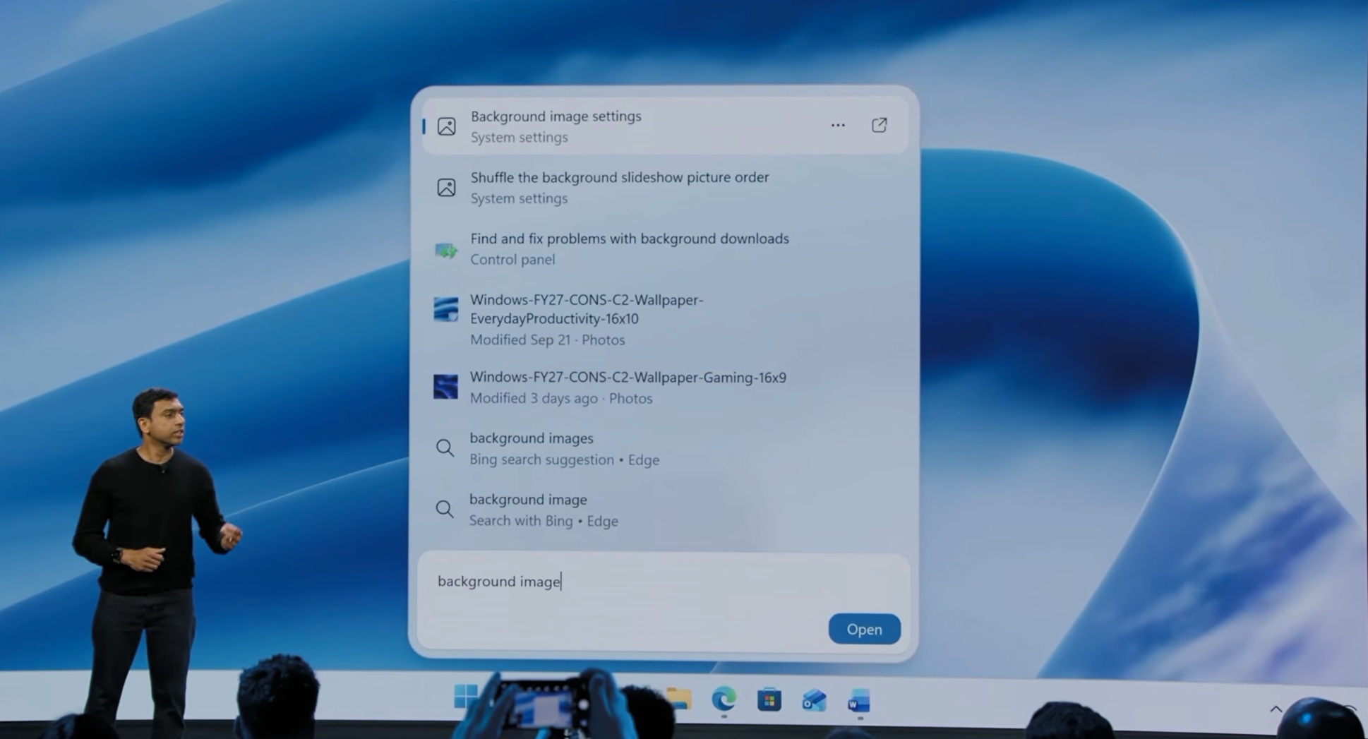 Windows 11's new native Search UI
