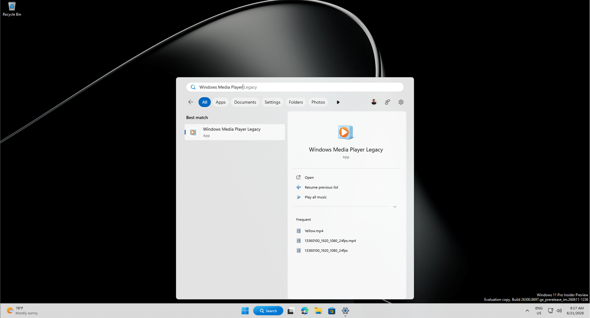 Nové přepínače pro vypnutí Web Searches a Microsoft Store ve vyhledávání Windows