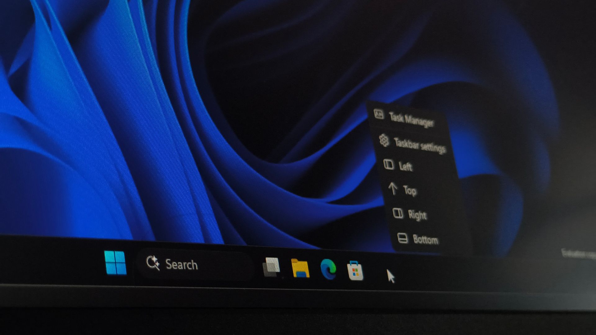 MS testuje nabídku, protože ve Windows 11 stále nelze přetahovat hlavní panel jako ve Windows 10