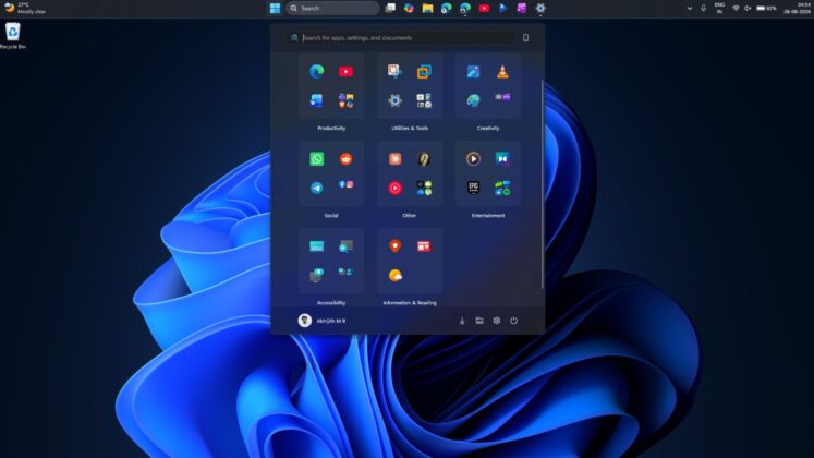 New Windows 11 update brings movable taskbar, smaller Start menu, and cleaner Search to all PCs