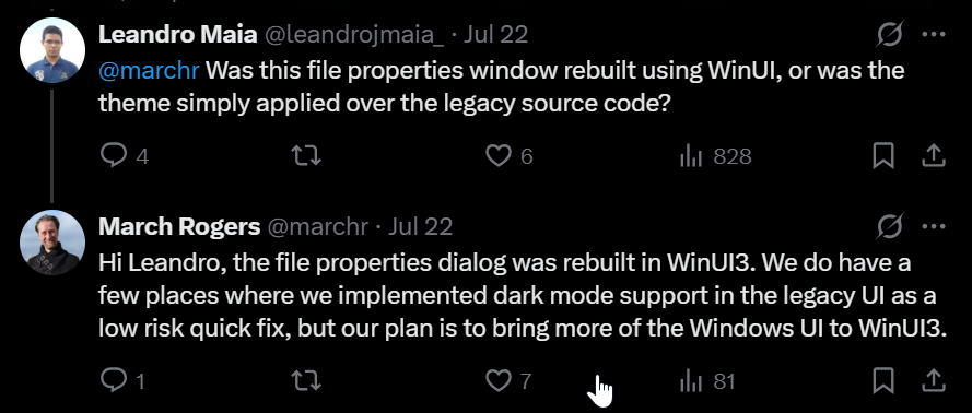 March Rogers says MS is moving more of Windows UI to WinUI3