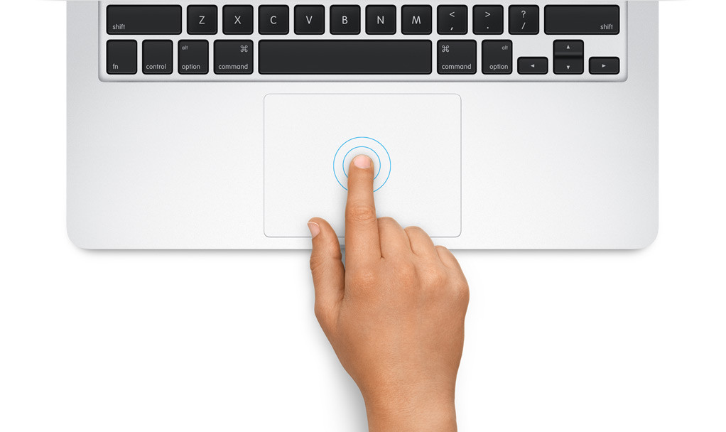 Touchpad Force di Apple MacBook