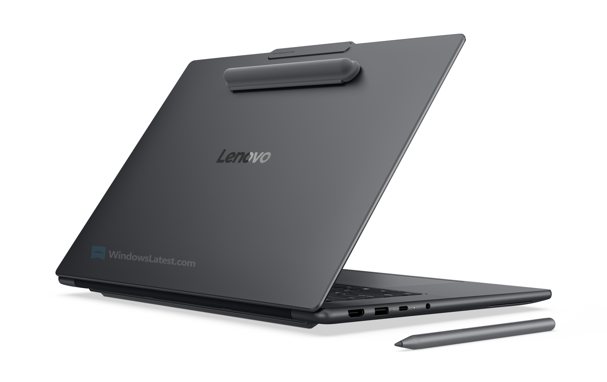 Soporte magnético para lápiz en el Lenovo Yoga Pro 9n