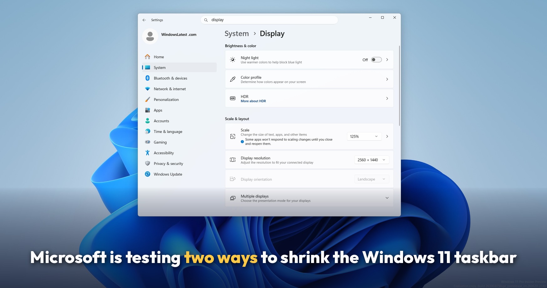 Microsoft reveals Windows 11 taskbar feature that Windows 10 never had, two ways to shrink in testing