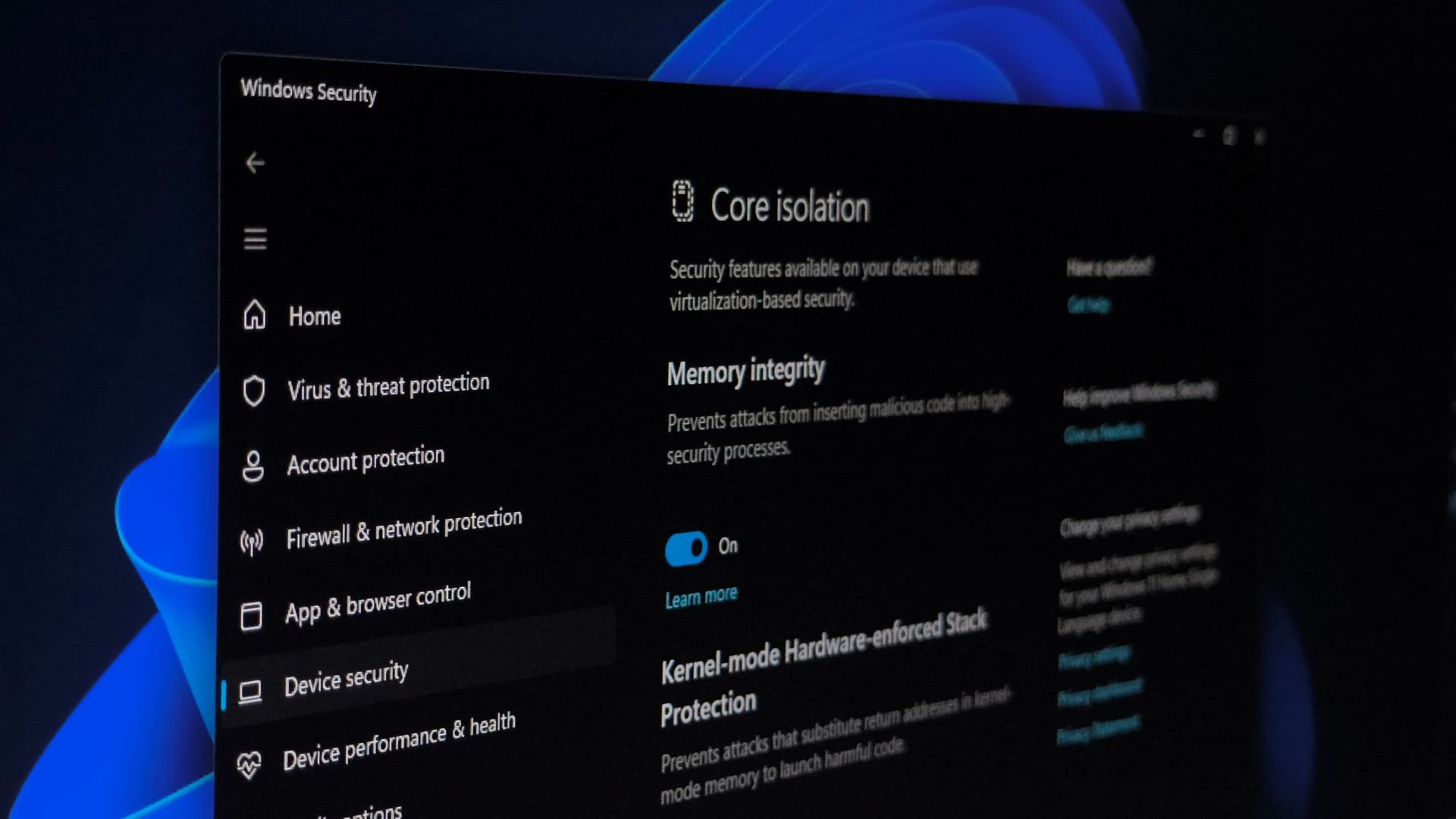 MSが10月に自動有効化するWindows 11 PCのメモリ整合性をオンのままにすべき理由