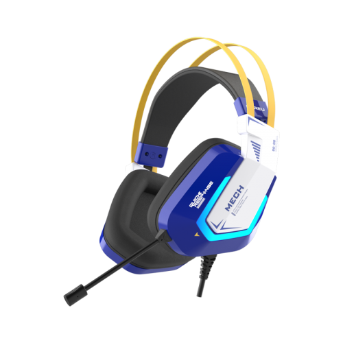 Official Dareu EH732 Wired Headphone RGB Streamer Virtual 7.1 Surround Sound Effect E-sports Gaming Headset with Mic