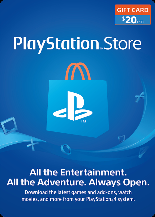 Play Station Network 20 USD