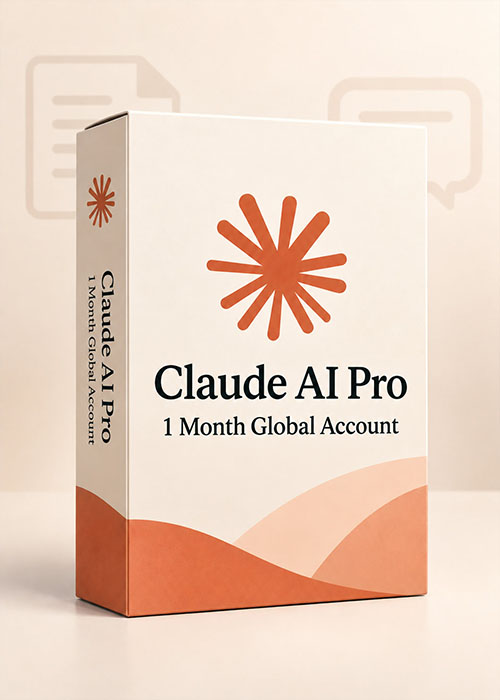 Claude AI Pro 1 Month Global Account