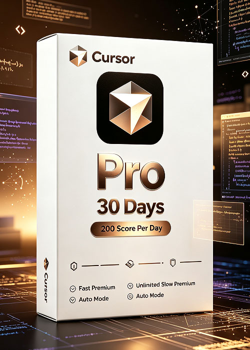 whokeys, Cursor Pro 30 Days 200 Score Per Day