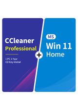 whokeys.com, CCleaner Professional 1 PC 1 Year CD Key Global+MS Win 11 Home  Pack