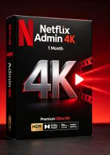 whokeys.com, Netflix Admin 4K 1Month