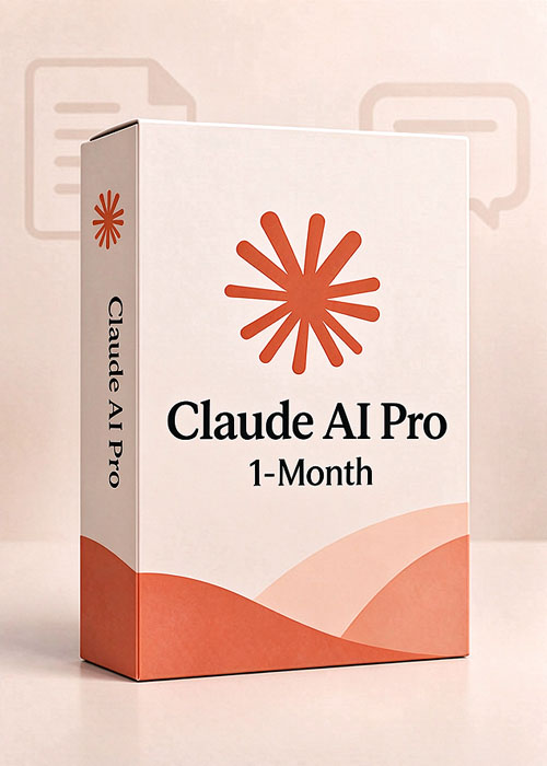 whokeys, Claude AI Pro 1 Month Global Top-Up