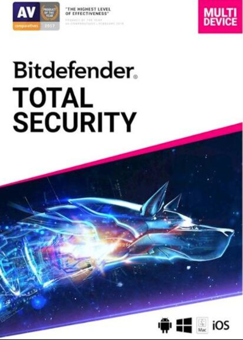 Bitdefender Total Security 5 PC 3 Year Key Global