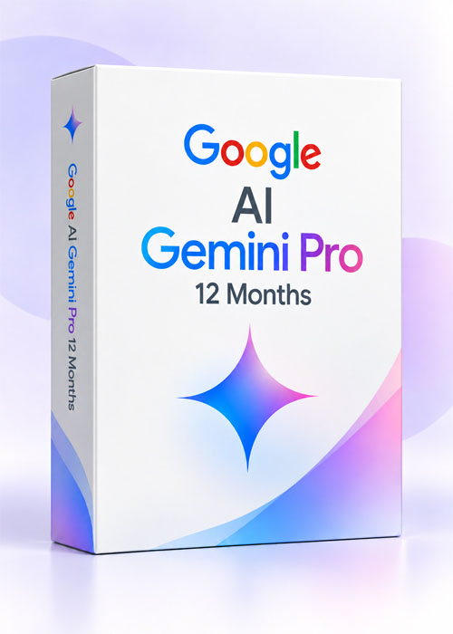 whokeys, Google AI Gemini Pro 12 Months