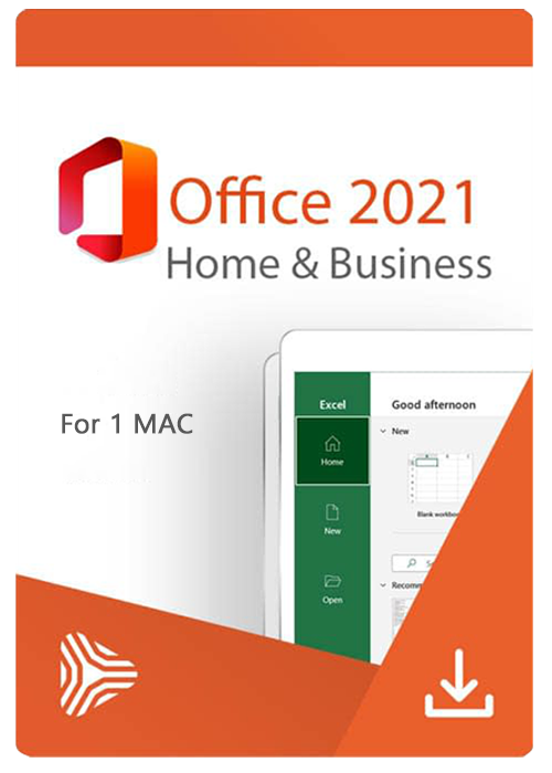 Official MS Office Home And Business For MAC 2021 Key Global