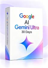 Official Google AI Gemini Ultra 30 Days