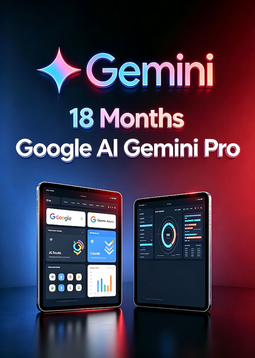 whokeys, Google AI Gemini Pro 18 Months